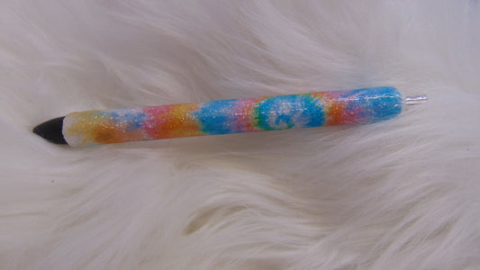 Tie Dye Glitter Pen