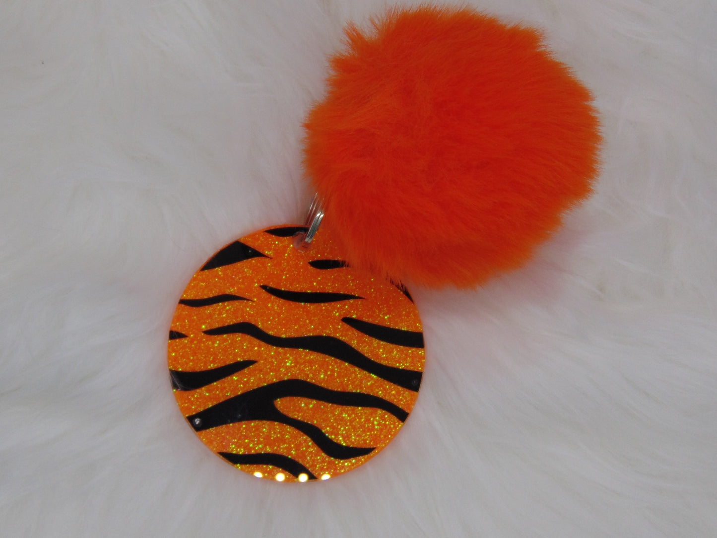 Tiger N Fluff Keychain